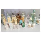 Gp antique medicine bottles, etc.