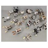 20 vintage fishing reels