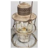 D & I.R.R.R. marked railroad lantern w/ original