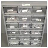 Gp jewelry findings, chains, beads, clasps in a