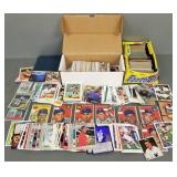Collection baseball, football & hockey cards- some