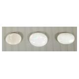 3 Ethiopian cabochon opals- 5.3ct total