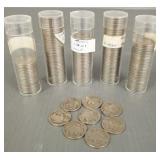 Over 4 rolls asst U.S. buffalo nickels- 1915/1930s