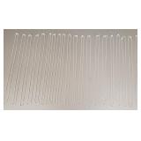 20- sterling silver 30" fancy link chain necklaces