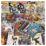 Small group comic books incl superheroes