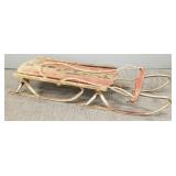 Antique Sherwood #48 Auto-Bob Sled- 50"L