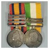 2 British Boer War medals- Coldstream Guards-