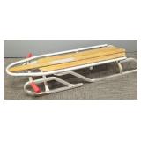 Vintage Duralite Racer aluminum sled- 49"L