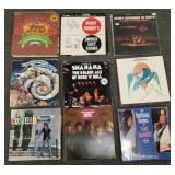 Over 25 pcs vintage record albums incl Stones,