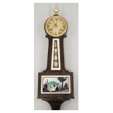 Vintage New Haven banjo clock- 32"H