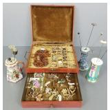 Gp vintage gold filled & sterling etc jewelry in t