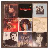 Group vintage record albums incl Ozzy Osbourne,