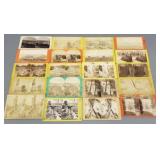 Gp antique real photo stereo view- Duluth, MN, etc