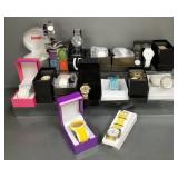 25 fashion ladies watches incl Gruen, Lorus, etc.