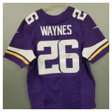 Autographed MN Vikings Trae Waynes jersey-