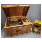 2 items: vintage Deco "Automatic Radio" /
