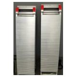 Pr aluminum folding loading ramps- 85"L