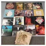 Group vintage record albums incl Rock, Journey,