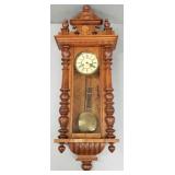 Antoine Gustav Becker Vienna wall clock- 48"H,