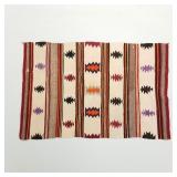 Vintage Navajo rug (as seen- hole, stains) 40" x