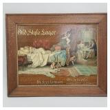 Old Style Lager Beer Meyercord advertising sign-