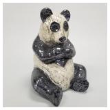 Jobi- Brazil mosaic glass panda bear sculpture-