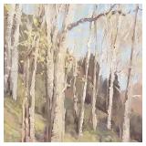 Roger Dale Brown signed oil painting "Spring