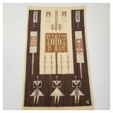 Eva Nemeth mid-century weaving/ wall hanging with
