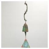 Vintage Paolo Soleri Cosanti bronze wind bell-