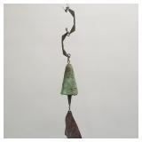 Paolo Soleri Cosanti bronze wind bell- signed-