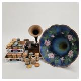 Edison Standard cylinder phonograph- 12" x 13" x