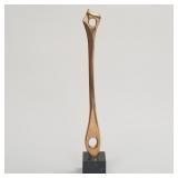 Keiff (Antonio) signed & numbered bronze abstract