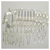 64 pcs International Prelude sterling silver