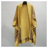 Antique Deco shawl/ wrap- silk velvet &chiffon