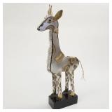 Karen Kaisler modern giraffe sculpture "One Who