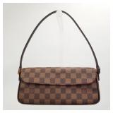 Louis Vuitton Recolator brown canvas handbag-