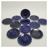 12 Arabia Finland plates- 10 1/4"D