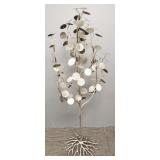 Contemporary Jere style medallion tree sculpture-