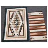 2 Navajo style weavings- 6