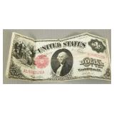 1917 large U.S. $1 note (as seen- condition-