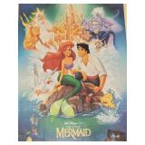 Vintage Disney The Little Mermaid movie poster-