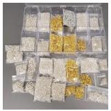 Gp NOS silver-tone & gold-tone chains: