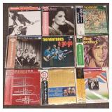 25 vintage Japanese press record albums incl