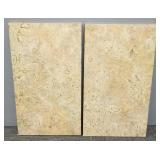 2 marble tops- 27 1/4" x 15 3/4"