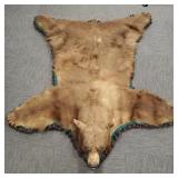 Bear rug: cinnamon phase- approx 6 1/2