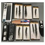 Group MIB throwing knives- 8" longest