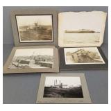 5 antique photo print cabinet cards- Minn. related