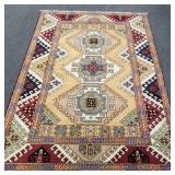 Handknotted wool rug- 7