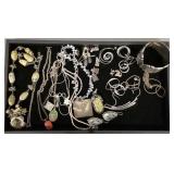 Gp sterling silver etc. jewelry incl artisan,