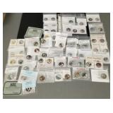 Group U.S. colorized commemorative 1/2 dollars,